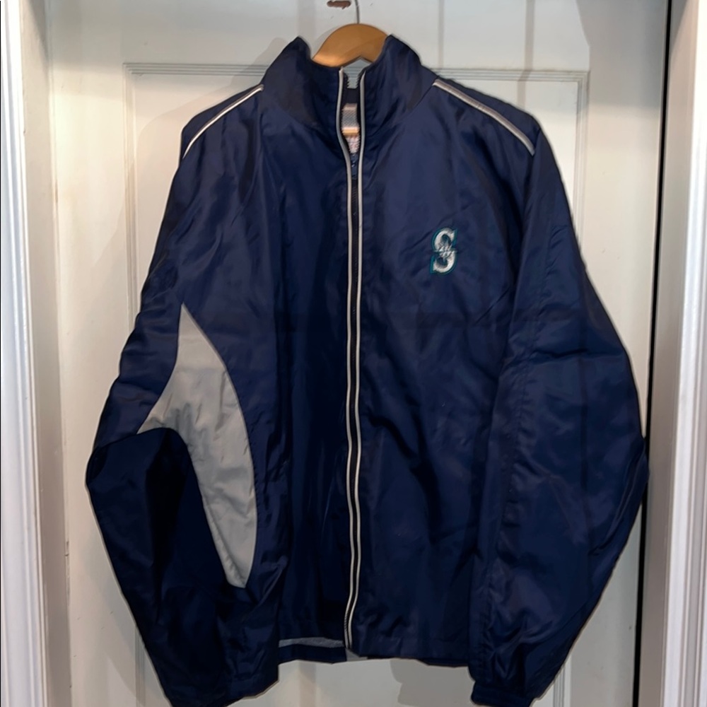 Vintage Seattle Mariners Y2K 90s jacket embroidered XL